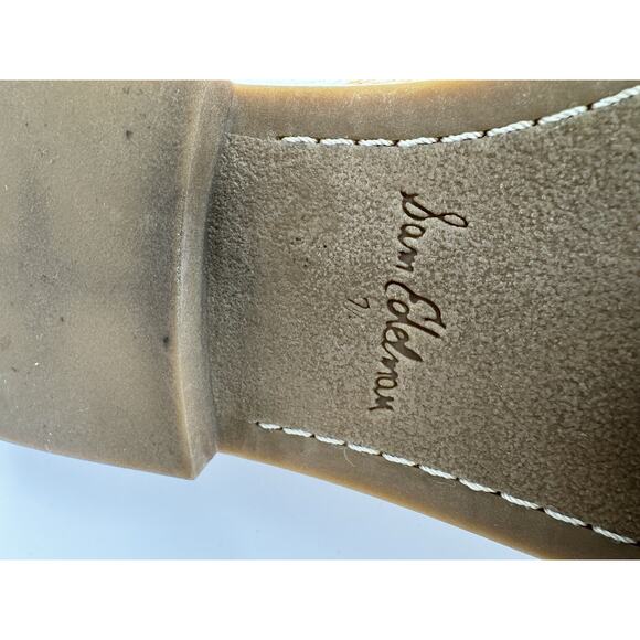 Sam Edelman Women’s Birch Penny Loafers 7.5 Ivory Brahma Calf Hair Cow Print - Picture 10 of 11